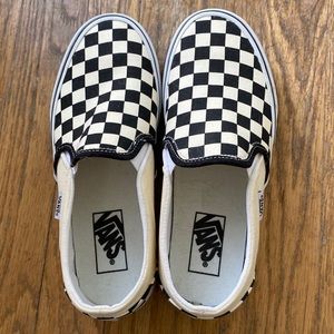 Vans Slip on Checkerboard Woman’s Shoes